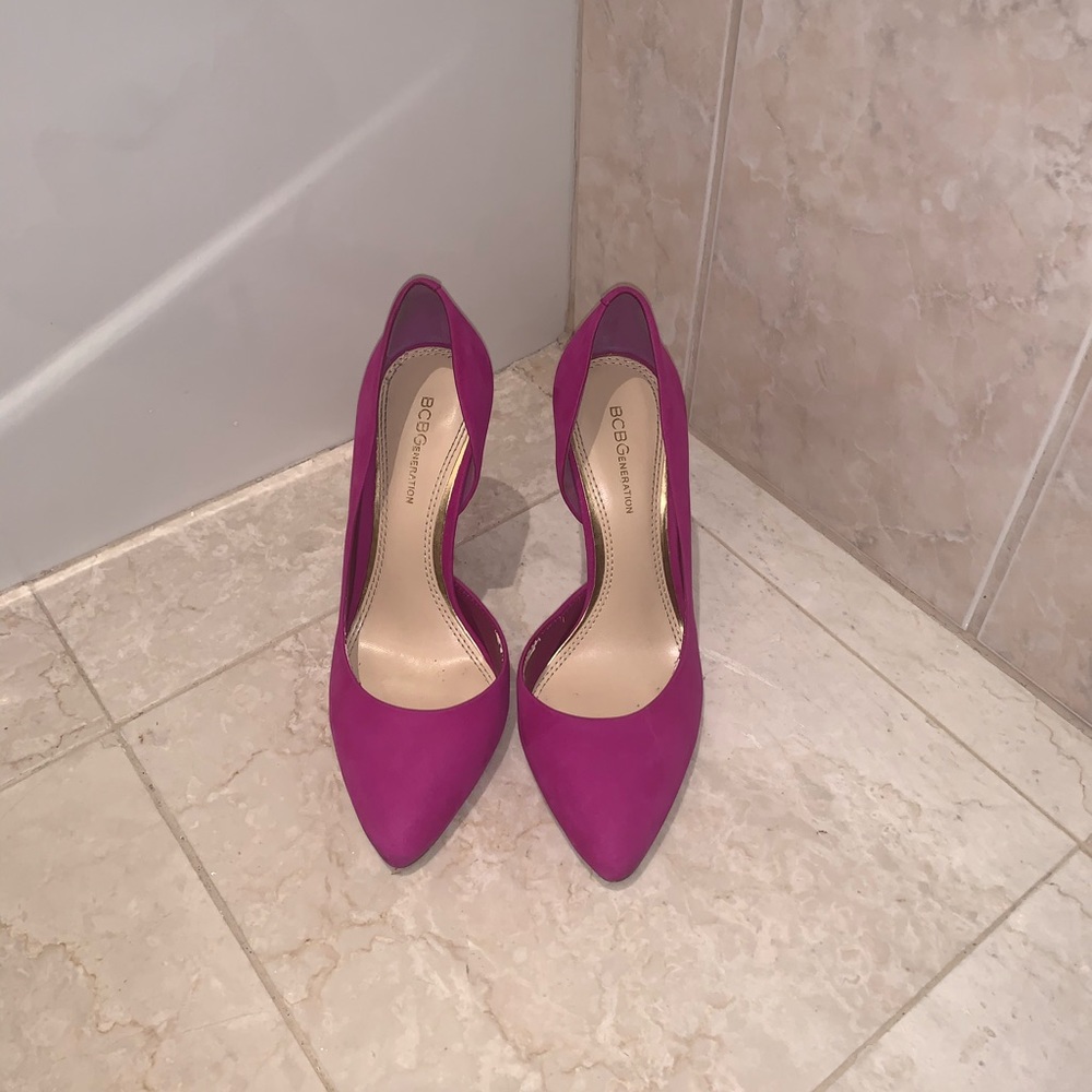 BCBGeneration stilettos. Hot pink. Size 7/37